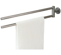 Tiger Boston, Porte-serviette à 2 barres, Acier inoxydable brossé