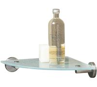 Tiger Boston tablette d'angle inox brossé, 308230946
