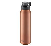 Tiger Bouteille isotherme Bubble MTA-T 1.5 L, pour boissons gazeuses, valve de sécurité et bouchon breveté, très légère, sans BPA, conservation froid 24h, conçue au Japon, couleur cuivre
