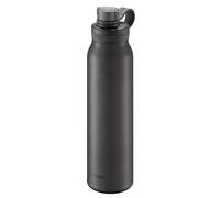 Tiger Bouteille isotherme Bubble MTA-T 1.5 L, pour boissons gazeuses, valve de sécurité et bouchon breveté, très légère, sans BPA, conservation froid 24h, conçue au Japon, couleur acier