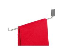 Tiger Cliqit 28623 Barre Porte-essuie en INOX avec Fixation Murale en Plastique ABS Gris