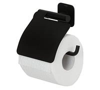 Tiger Colar Porte-Rouleau Papier Toilette avec Rabat Noir