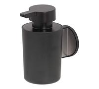 Tiger Distributeur de Savon, Acier Inoxydable brossé/Noir, 6,8 x 12,3 x 10,9 x 10,9 cm