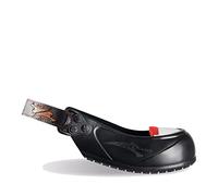 Tiger-Grip VISITOR METAL-FREE sur-chaussure de sécurité, noir, large (43-48 vert), amagnétique
