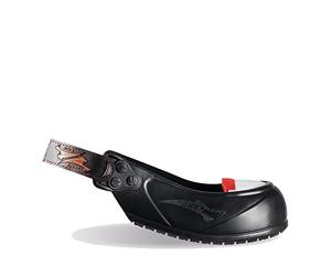 Tiger-Grip VISITOR METAL-FREE sur-chaussure de sécurité, noir, large (43-48 vert), amagnétique