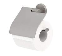 Tiger Noon Porte-Rouleau Papier Toilette avec Rabat, Acier Inoxydable brossé