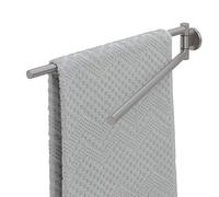Tiger Noon Porte-Serviette à 2 Barres, Acier Inoxydable brossé