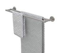 Tiger Noon Porte-Serviette Double, Acier Inoxydable brossé