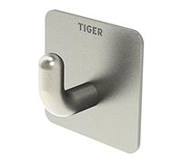 Tiger Pinky Crochet pour vêtements et Serviettes, Fixation adhésive, 2,6 x 4 x 4 cm, Acier Inoxydable brossé