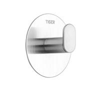 Tiger Pull Crochet porte-serviette Acier inoxydable brossé