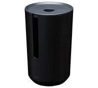 Tiger Tess, Porte-Rouleaux Papier Toilette de réserve avec Couvercle autoportante, Noir/Anthracite, 143x143x233mm