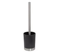 Tiger Tune, Brosse de WC à Poser, Acier Inoxydable brossé, Noir 91 x 379 x 91 mm