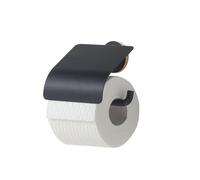 Tiger Urban Porte-Rouleau Papier Toilette avec Rabat Noir