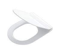Tiger Veiros, Abattant WC Ultra Fin, Duroplast, Blanc, Forme Slim, 37 x 42 cm, Fermeture silencieuse, Nettoyage Facile, Fixation Rapide, Ultra Fin, Design Minimaliste