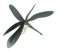 Tiges de feuillage vert orchidée en soie pour décoration de table, arrangements de bougies et remplissage de vase d'entrée