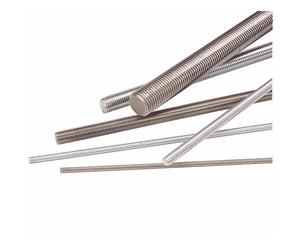 Tiges filetées - acier zingué blanc 4.6 - diamètre 6 mm - 3 m - 25 pièces FRANCE TIGES