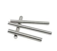 Tiges filetées sur toute la longueur, Tige Filetée Complète en Acier Inoxydable M4x20-250mm Argent 10pcs(M4x80)