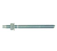Tiges filetés métriques acier zingué classe 5.8 avec empreintes 6 pans M10X130 boîte de 10 RAWL R-STUDS-10130
