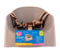 Tigex Rehausseur de Chaise Enfant, Compact et Facile à Transporter, 6-36 Mois (15kg), Taupe