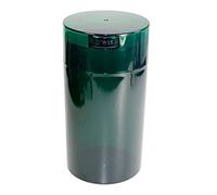 Tightvac - 85 Gram à 340,2 Gram hermétique Multi-usages Vacuum Seal Récipient de Stockage Portable pour Marchandises sèches, Nourriture, et Herbes, Plastique, Green Tint, 1.3-Liter/1.1-Quart