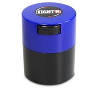 Tightvac Boîte de Conservation hermétique de qualité supérieure pour Herbes aromatiques - Peut contenir 1,2 oz à 85 g - Gardez Vos Herbes et Produits secs Frais et Savoureux Noir/Bleu