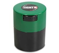 Tightvac - Conteneur de Rangement Portable hermétique Multi-Usage pour Aliments secs, Aliments et Herbes - Capuchon Vert et Corps Noir - 1/56,7 g à 85 g