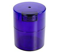 Tightvac - Récipient de Rangement Portable hermétique Multi-Usage avec Fermeture sous Vide pour Produits secs, Aliments et Herbes - Teinte Bleue