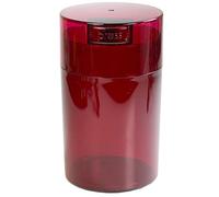 Tightvac - récipient hermétique de 28,3 g à 170 g, Multi-Usage pour Marchandises sèches, Nourriture, et Herbes, Plastique, Red Tint, .57-Liter/19-Fluid Ounce