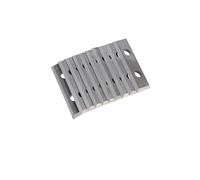 TIGRA plaquette à quatre tranchants 49,5x9x1,5mm a=26mm | Z4 | 10 pièces | très bien adapté pour le bois dur et tendre, mais seulement acceptable adapté pour le MDF