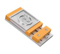 TIKATARER Étau CNC pour Table de Travail, Forte compatibilité, Plage de Serrage Maximale Précise de 136 Mm, Stable, 2 Fentes de 60 Mm de Long, étau de Table avec Alliage d'aluminium Précis pour le