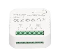 TIKATARER Kit de Commande de Porte de Garage Intelligent WiFi, TéléCommande d'ouverture de Porte de Garage, Contrôleur de Intelligent avec Application, en Temps Réel et Commande Vocale, Idéal pour la