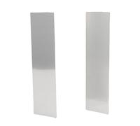 TIKATARER Lot de 4 Protections de Joint de Porte de Garage, Bande d'étanchéité Résistante aux Intempéries, Barrière de Balayage de Porte, Joint Latéral de de Garage avec Ruban Adhésif, Idéal pour