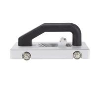 TIKATARER Rainureuse à Roues de Type U, Outil de Rainurage de Sol en Acier à Haute Teneur en Carbone en Alliage d'aluminium, Lames Traitées Thermiquement pour Revêtement de Sol en Caoutchouc Vinyle