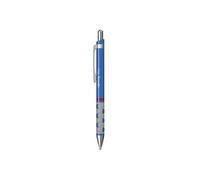 Tikky Stylo bille léger avec grip en caoutchouc, corps bleu