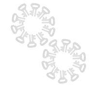 TIKODIDA 20 Pièces Clés pour Boîte à Monnaie Argenté en Métal Fonction Verrouillage et Déverrouillage, Accessoires Pratiques pour Tirelire Sécurisée