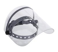 TIKODIDA Visière de Protection Faciale Transparente en Pmma Résistante à l'huile la Chaleur, Légère et Facile à Ranger, Travail Marche