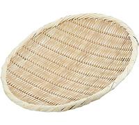 TIKUSAN Zaru Passoire ronde en bambou pour Udon et nouilles 30 cm