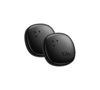 Tile by Life360 Sticker - Petit Tracker Bluetooth, détecteur de télécommande et localisateur d'objets pour vélos, Lunettes et Autres. Compatible avec iOS & Android. Lot de 2 (Noir)