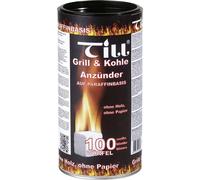 Till Cubes d'allumage à base de paraffine Allume-barbecue et charbon 100 pcs