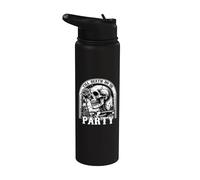 Till Death Do Us Party Bride or Die Bachelorette Stainless Steel Insulated Water Bottle