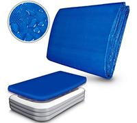 tillvex Bâche de piscine ovale 450 x 220 cm | Bâche de piscine résistante aux UV et indéchirable | Bâche solaire d'hiver