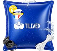 tillvex® Coussin Hivernage Piscine 6x120x120cm + Corde 12m & Kit Réparation