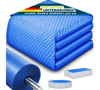 tillvex® Premium Pool Bâche solaire 400 µm ronde 488 cm | Bâche solaire thermique découpable | Bâche solaire couverture solaire | Chauffage de piscine Bâche solaire pour chauffer l'eau