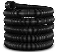 tillvex Tuyau de piscine 14m / 38mm | Flexible avec manchons pour bassin | Tuyau solaire pour piscines et bassins | Tuyau d'aspiration | Tuyau pour pompe | Tuyau d'arrosage flexible