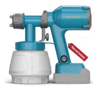 Tilswall Pistolet a Peinture sans Fil 1000ml Compatible Makita & Dewalt