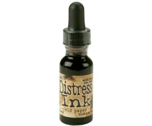 Tim Holtz 0,5 oz Vieux Papier d'encre Distress re-Inker, Beige