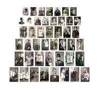 Tim Holtz, Advantus TH93798 Found Relatives Vintage Portrait, papier, noir/blanc, taille L