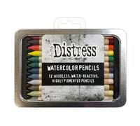Tim Holtz Distress Lot de 12 crayons aquarelle