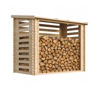 Abri à bûches -l146xl232xh199 cm - 2.63 m2