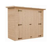TIMBELA M348 - Atelier rangement outils - H194x123x223 cm/2,1 m²